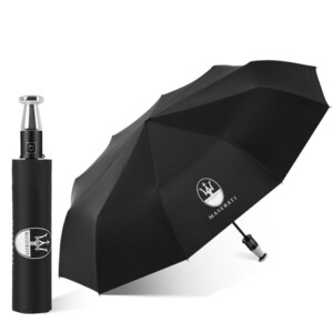 ◆新品◆マセラティ◆晴雨兼用 折りたたみ特大強化厚傘 傘 アンブレラ 日傘 全自動リバースカー