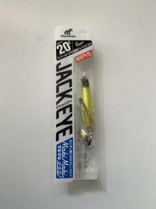 ハヤブサ【ジャックアイ マキマキ 　20g　リアル魚鱗チャートゴールド】