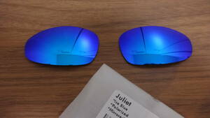 処分価格！超特価！★オークリー ジュリエット用 カスタム偏光レンズ ICE BLUE Color Polarized 新品 OAKLEY JULIET 