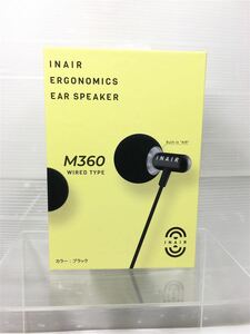 INAIR◆イヤホン/INAIR M360 BK