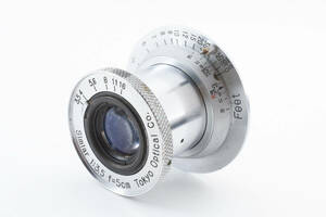 【動作良好美品★】 Simlar 5cm F3.5 シムラー 東京光学 キャップ Lマウント L39 Tokyo Optical 日本製 JAPAN Leica ライカ #M10469