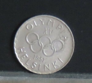 26　 1951オリンピック銀貨・フィンランド