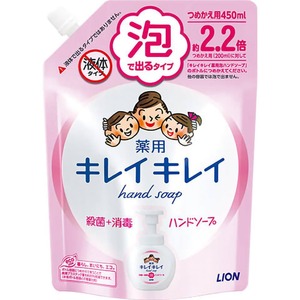 キレイキレイ泡ハンドソープ詰替え大型450ML × 16点