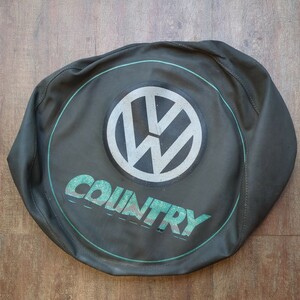 VWゴルフカントリー　VW　golf country タイヤカバー　　スペアタイヤカバー　中古　