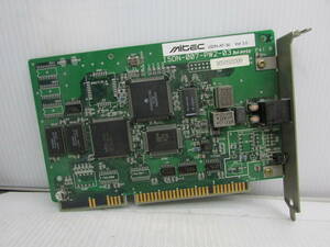 【YPC1045】★Mitec ISDN-AT-30 ISDNカード PCI★未チェックJUNK