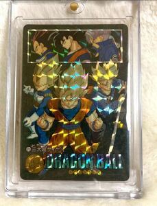 【極美品】ドラゴンボール 　カードダス　ビジュアルアドベンチャー 　NO.173 三大超サイヤ人　 BANDAI DRAGON BALL バンダイ