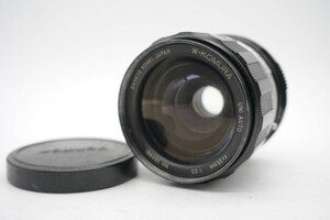 希少品 【動作品 くもり、カビあり】 三協光機 W-KOMURA 35mm F2.5 M42 単焦点レンズ オールドレンズ
