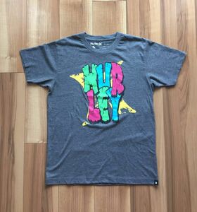 Hurley X・ハーレーTee shirt・Tシャツ・チャコール・S・送料230円