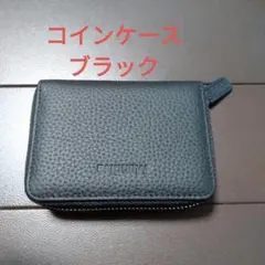 ♥本皮 ミニ財布 コインケース 小銭入れ♥ブラック プレゼント