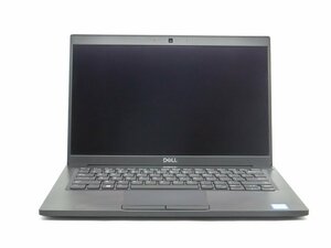 中古　DELL　ILatitude　7390　　CORE8世代i7　 13型 ノートパソコン　通電します　起動しません　バッテリー欠品　　詳細不明　ジャンク