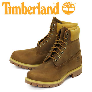 Timberland (ティンバーランド) A628D 6in PREM WP BT 6インチプレミアムウォータープルーフブーツ Brown TB460 US9-約27.0cm