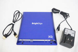 BrightSign ★XD4シリーズ【XD234】デジタルサイネージプレーヤー ブライトサイン ベーシックインタラクティブ 4K DolbyVison HDR10 HTML5