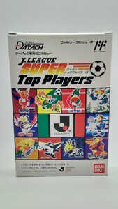 美品 新品未開封 データック Jリーグ スーパートッププレイヤーズ J LEAGUE SUPER TOP PLAYERS ファミコン FC