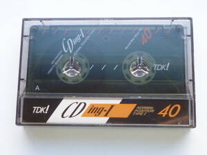 録音済／カセットテープ／TDK CDing-Ⅰ 40分(Normal) 1本
