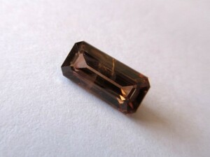 ブラウン・ジルコン　長方形　ルース１点　約4.5ct　#1862