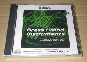 ★YAMAHA CD SAMPLER PSLCD-103 BRASS/WIND INTRUMENTS A3000/A4000/A5000 STUDIO LIBRARY★新品★MADE in JAPAN★