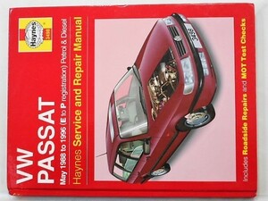 VW PASSAT 1988-1996 Service and Repair Manual