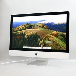 1円スタート Apple iMac (Retina 5K, 27インチ, 2019) (Core i5-8500/メモリ32GB/SSD28GB+HDD1TB(Fusion Drive)/macOS 14)