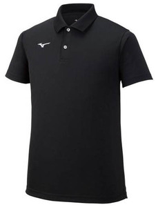 ミズノ ゲームシャツ [ポロシャツ]ユニセックス 32MA967009 ブラック Sサイズ