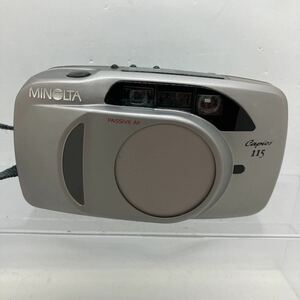 カメラ コンパクトフィルムカメラ MINOLTA ミノルタ capios 38-115mm Y65