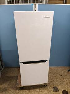 Hisense 2ドア冷凍冷蔵庫 150L 2017年製 HR-D15A パールホワイト 2ドア 右開きタイプ UOS DY A-147