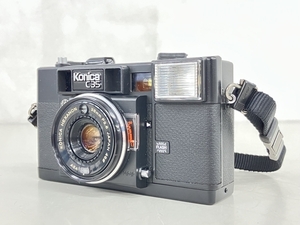 KONICA コニカ C35 EF HEXANON 38mm F2.8 フィルムカメラ ボディ レンズセット ジャンク K8643545