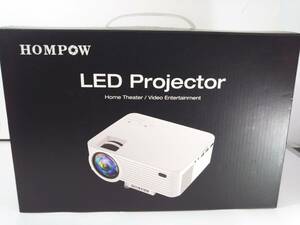 ジャンク 【HOMPOW】LED Projector