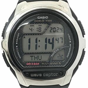 CASIO カシオ WAVECEPTOR ウェーブセプター 腕時計 WV-58J-1 電波時計 クオーツ デジタル マルチバンド5 コレクション 格好良い 動作確認済