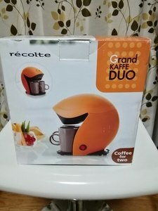 レコルト コーヒーメーカー グランカフェデュオ オレンジ GKD-1OR