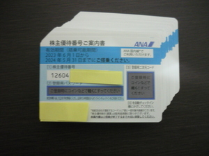 【訳あり】 ANA 全日空 株主優待 割引券 1枚　普通郵便　送料無料