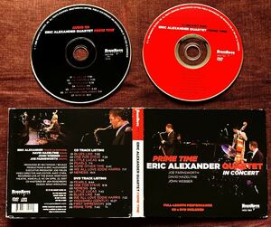 CD&DVD/2枚組エリック・アレキサンダー/デヴィッド・ヘイゼルタイン/ジョン・ウェバー/ファンズワース/テナーサックス&ピアノ・トリオ2007