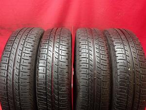 中古タイヤ 155/70R12 73S 4本セット ブリヂストン スニーカー SNK2 BRIDGESTONE SNEAKER SNK2 7.5分山 アルト バン アルトワークス プレ・