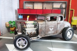 爆レア★1/18 FORD DUCE COUPE 1932 フォード デュースクーペ ホットロッド ラットロッド 世田谷ベース アメリカングラフィティにも登場