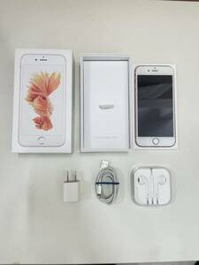 【TK0327】iPhone6S 32GB バッテリー最大容量91% 残債なし ピンク 付属品あり SIMフリー Apple アイフォン スマホ 