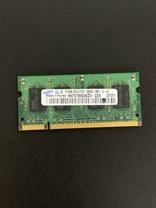 ノートPCメモリー　Samsung DDR2 PC2-5300S 512MB