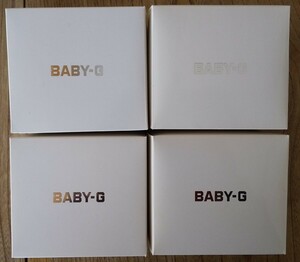 カシオ baby-G 化粧箱 4個セット