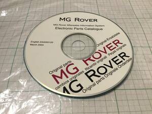 MG ローバー パーツカタログ パーツリスト Mini, Rover 100, 200, 400, 600 25, 45, 75 ZR, ZS, ZT. MGF RV8 parts catalogue 2004 march