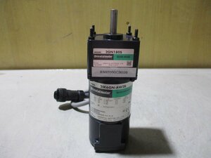 中古 ORIENTAL MOTOR インダクションモーター 2IK6GN-AW2B ギアヘッド 2GN180S 100V(R50705GCB026)