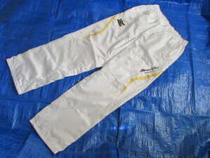 Oサイズ MIZUNO PRO スソに擦り切れ・汚れ有り USED ロング パンツ 10分丈 長ズボン ミズノプロ 12JF5W84
