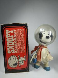 希少品 ビンテージ 1969 スヌーピー アストロノーツ フィギュア 箱付き Astronauts ピーナッツ NASA アポロ