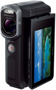 SONY ビデオカメラ HANDYCAM GWP88V 内蔵メモリ16GB 10m防水/防塵/耐衝撃 H(中古品)