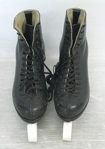 【Nサキ676】オオタスケート フィギュアスケート靴 ブラック ソール 24cm ブレード John Wilson ジョン・ウィルソン コロネーション エース