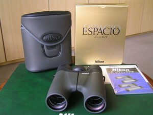 石川県発、Nikon自然観察双眼鏡 BINOCULARS 8×32D CF エスパシオ　made in Japan