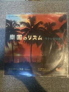 10インチ ハーバート太田　南国のリズム　山口銀次とルアナハワイアンズ　和モノ　レコード　ハワイアン