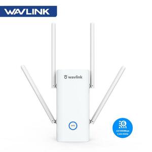 WAVLINK 無線LAN中継機 リピーター+ルーター+AP 有線LAN WANポート Wi-Fi6 AX1800 5GHz 1201Mbps+2.4GHz 573Mbps WPS EasyMesh 技適認証