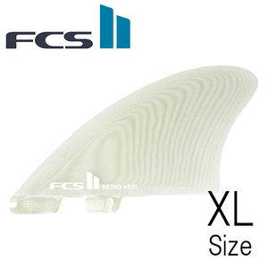 Fcs2 レトロ キール パフォーマンスグラス XLサイズ ツイン 2Fin トライ Retro Keel PerformanceGlass Twin CLR