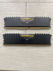 CORSAIR VENGEANCE LPX DDR4-2666 8GBx2 合計16GB memtest86で確認済み