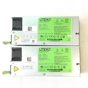 K6051071 LITEON PS-2142-2L 1400W 電源ユニット 2点【通電OK】
