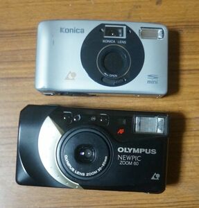 KONICA S mini OLYMPUS NEWPIC ZOOM 60 コニカ　オリンパス　ジャンク　JS5