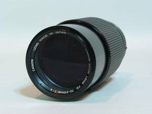 #即決！　Canon　New FD 70-210mm F4　ジャンク　#364414